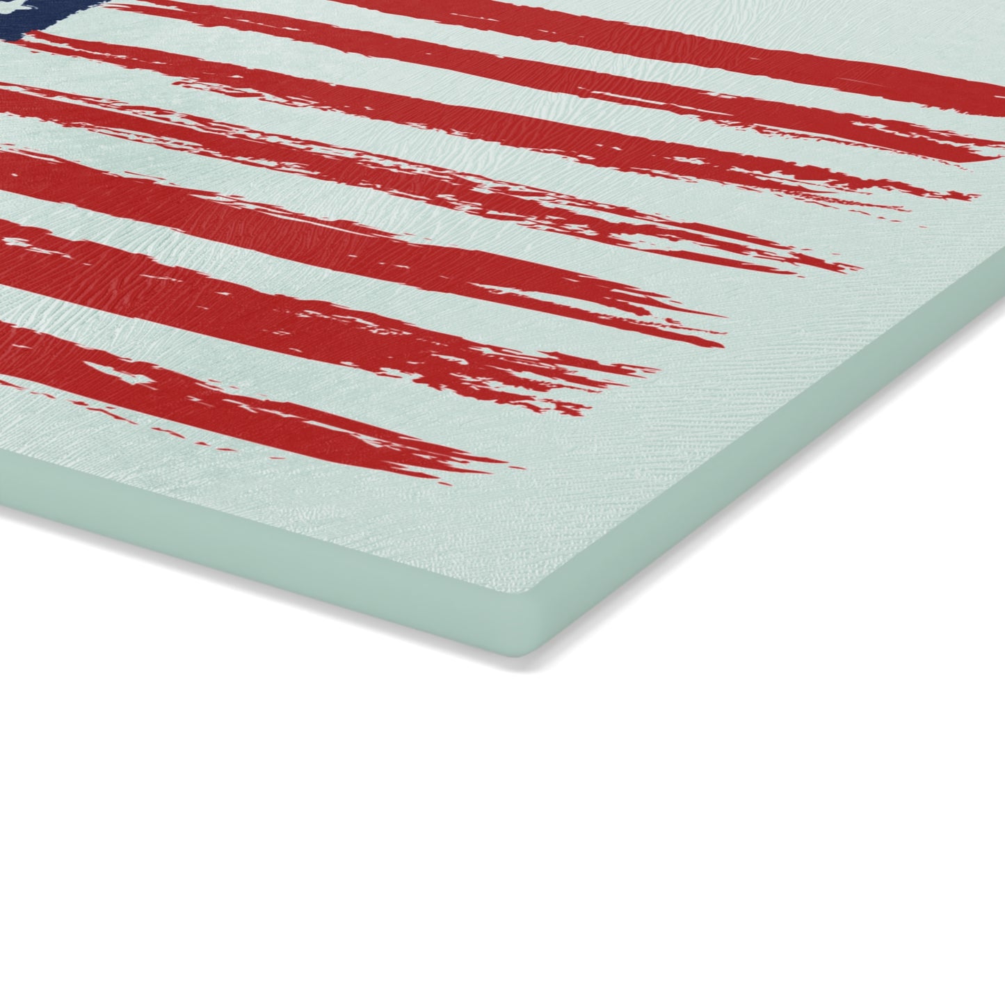 American Flag Glass Cutting Board